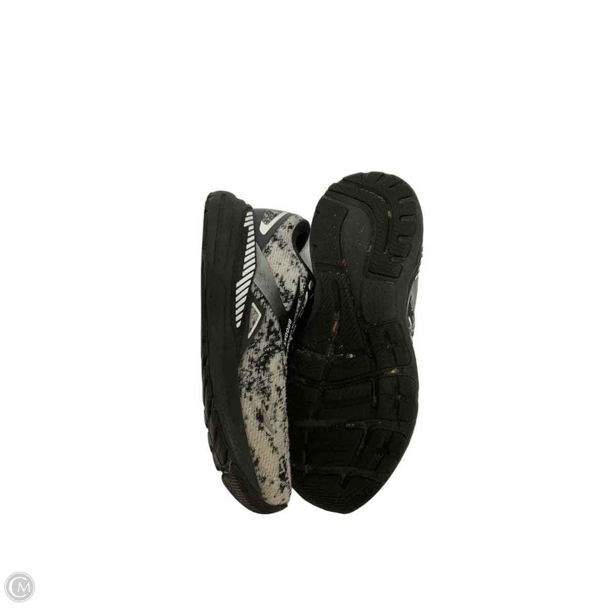 Shoes Athletic By Brooks In Grey, Size: 9.5