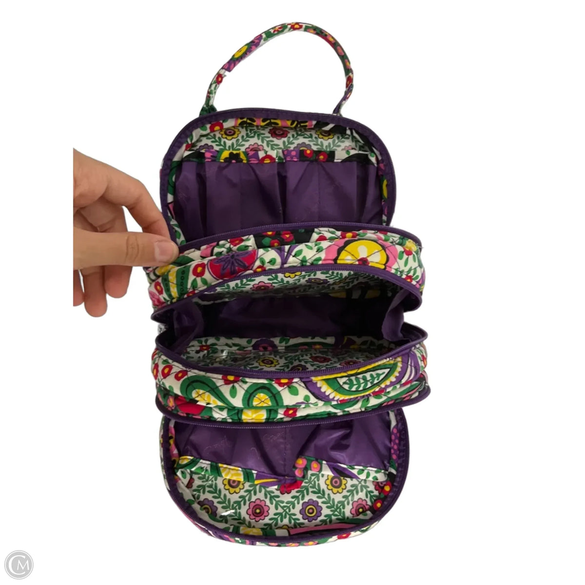 Makeup Bag By Vera Bradley, Size: Medium