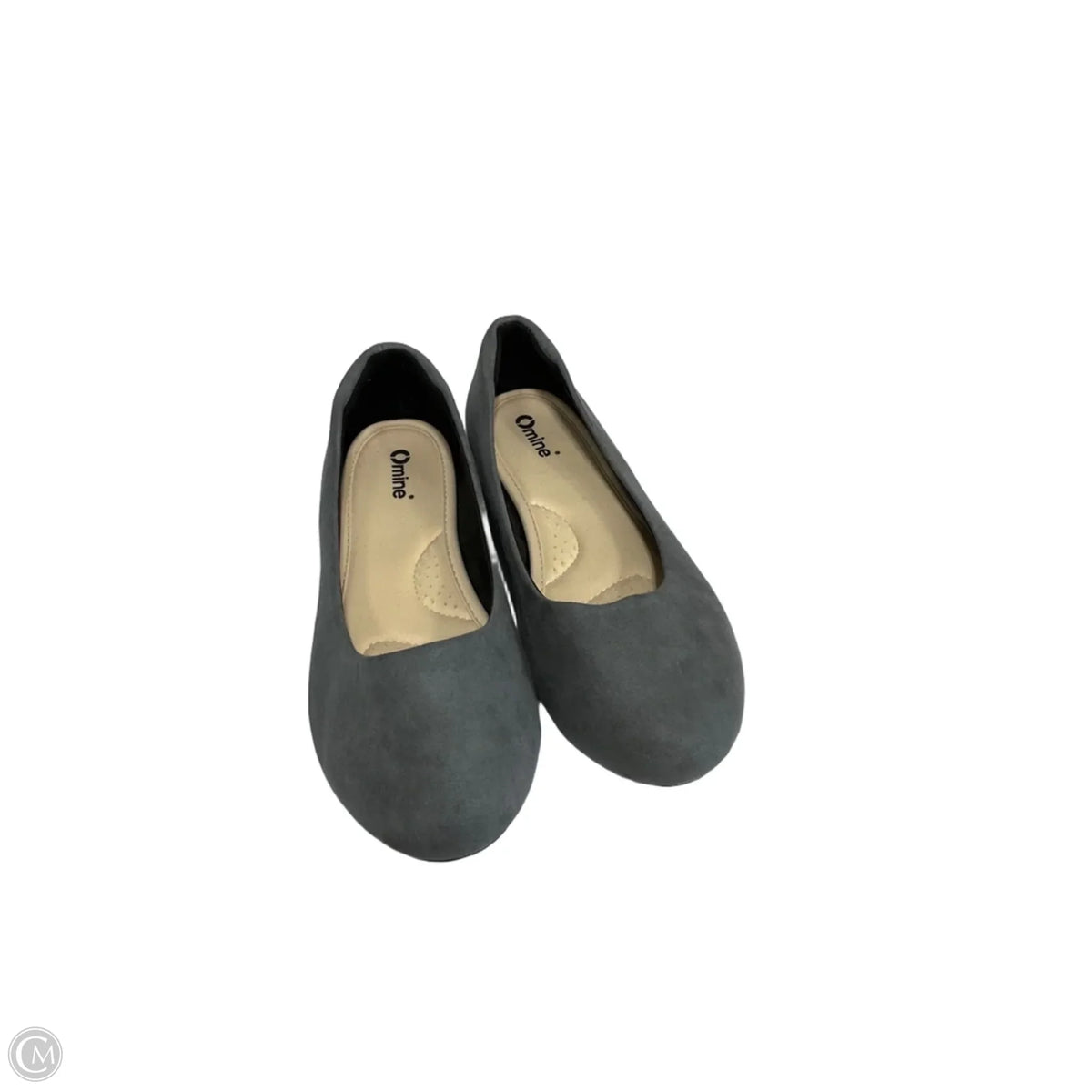 Shoes Flats By Cmf In Grey, Size: 9
