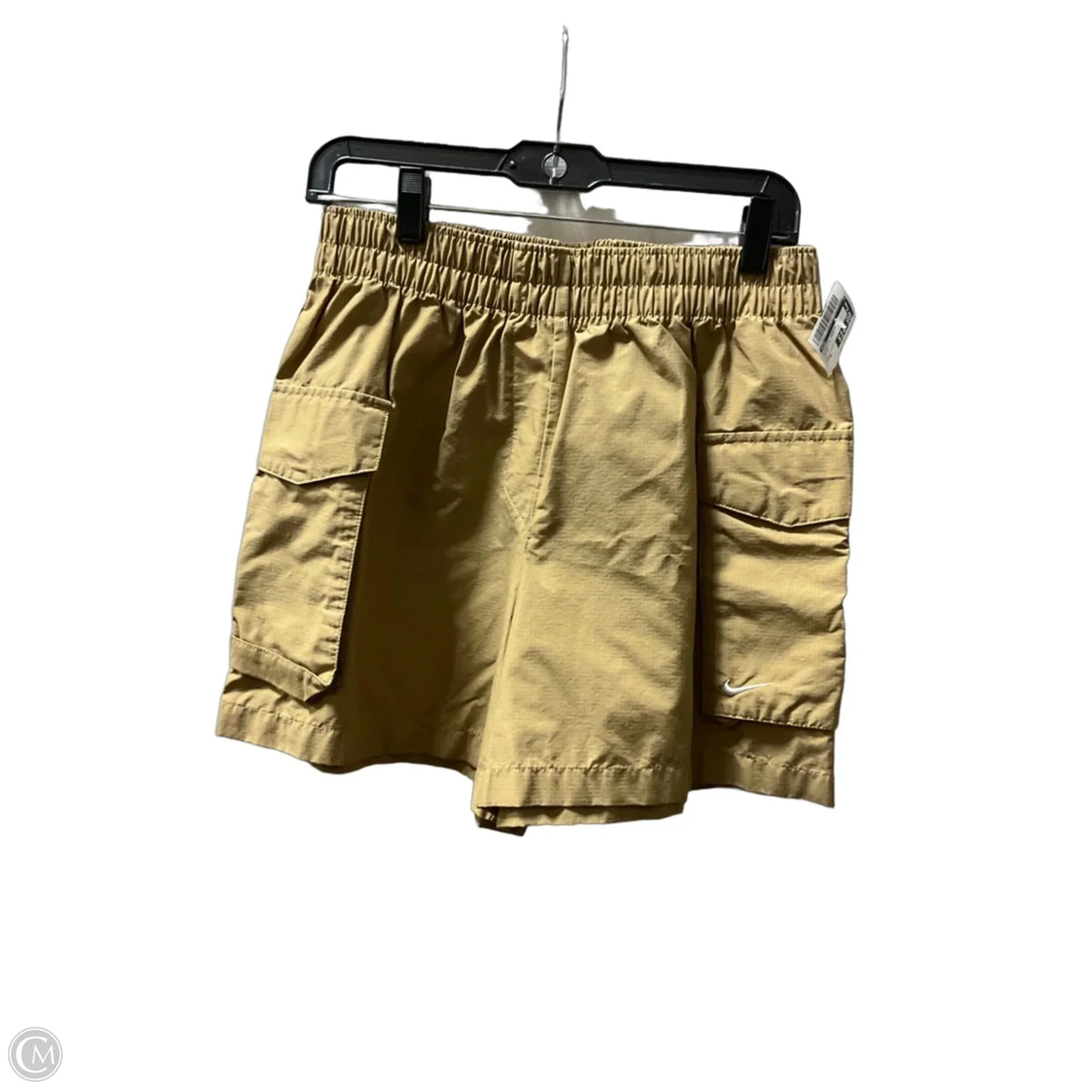 Athletic Shorts By Nike In Beige, Size: M