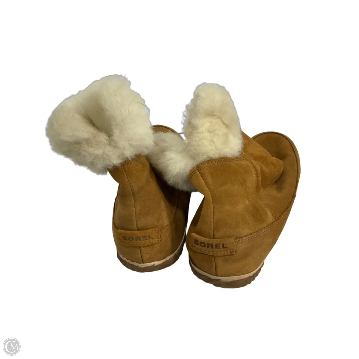 Boots Ankle Flats By Sorel In Tan, Size: 9