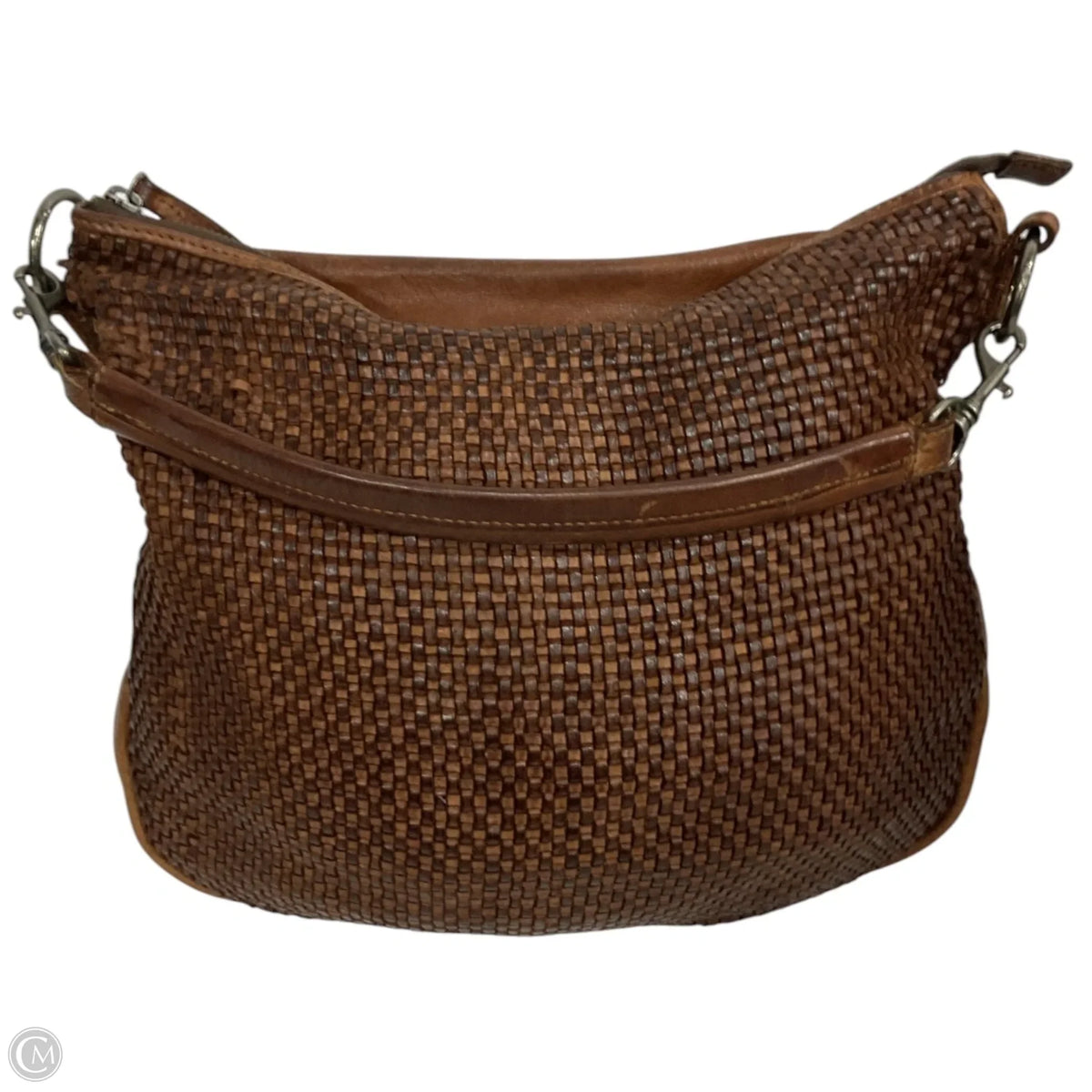 Handbag Leather By Cmc, Size: Large