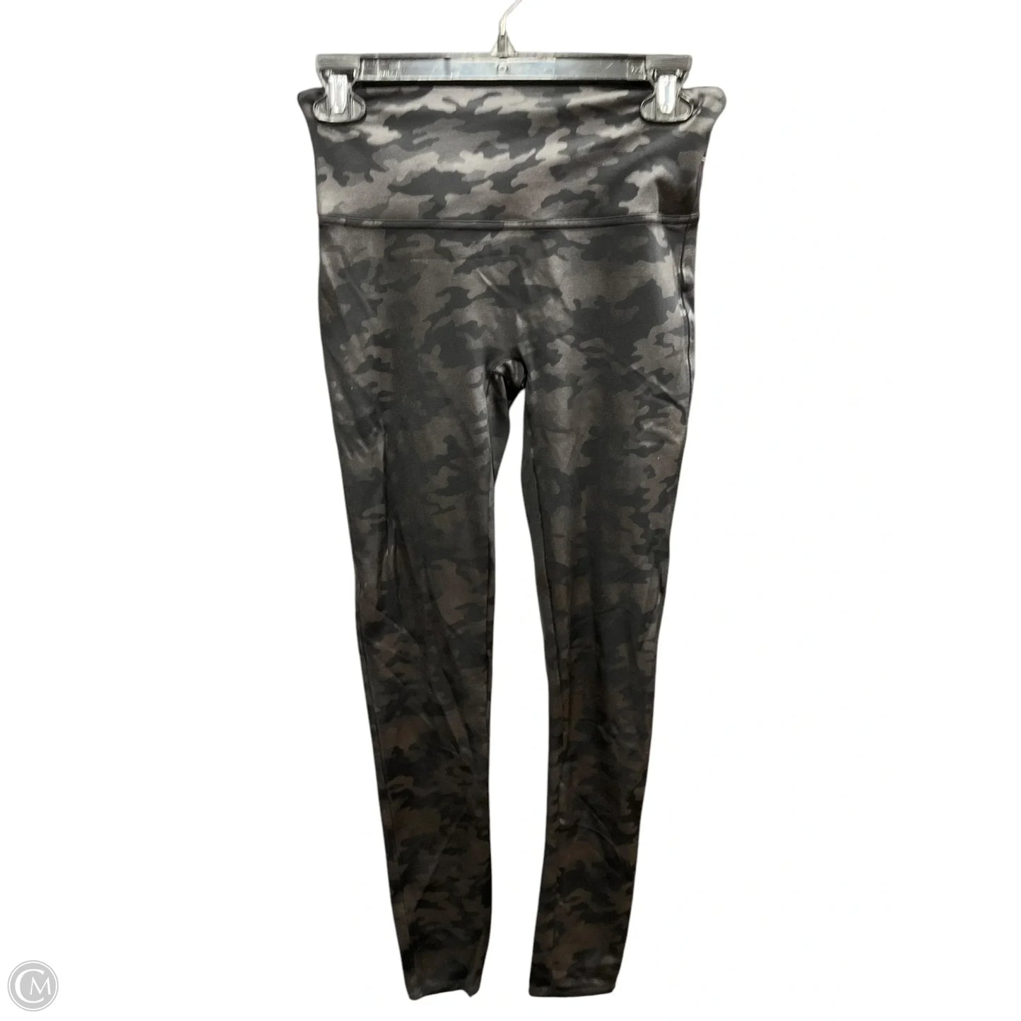 Athletic Leggings By Spanx In Camouflage Print, Size: M