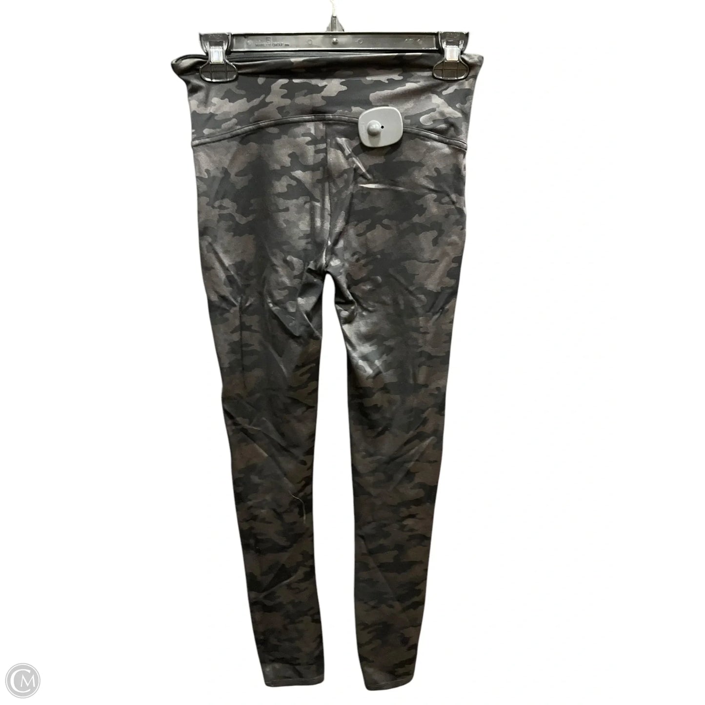 Athletic Leggings By Spanx In Camouflage Print, Size: M