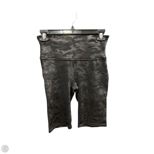 Athletic Shorts By Spanx In Camouflage Print, Size: M