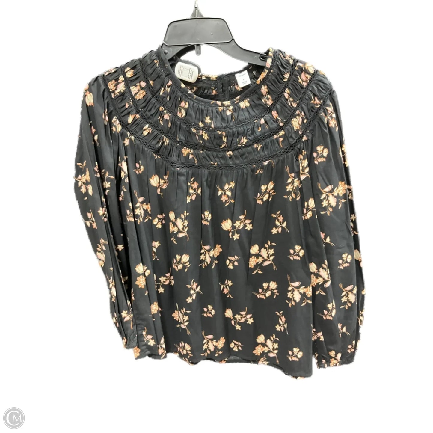 Top Long Sleeve By Old Navy In Black, Size: S