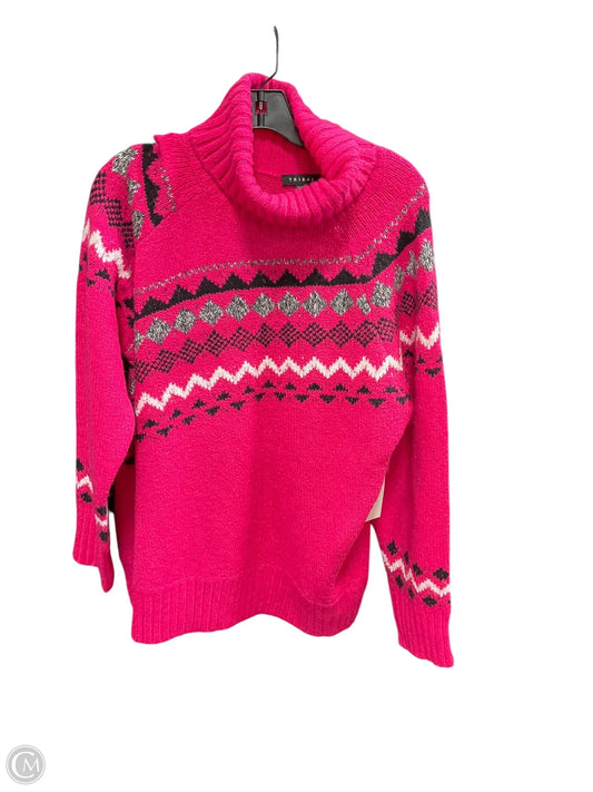 Sweater By Tribal In Pink, Size: Xxl