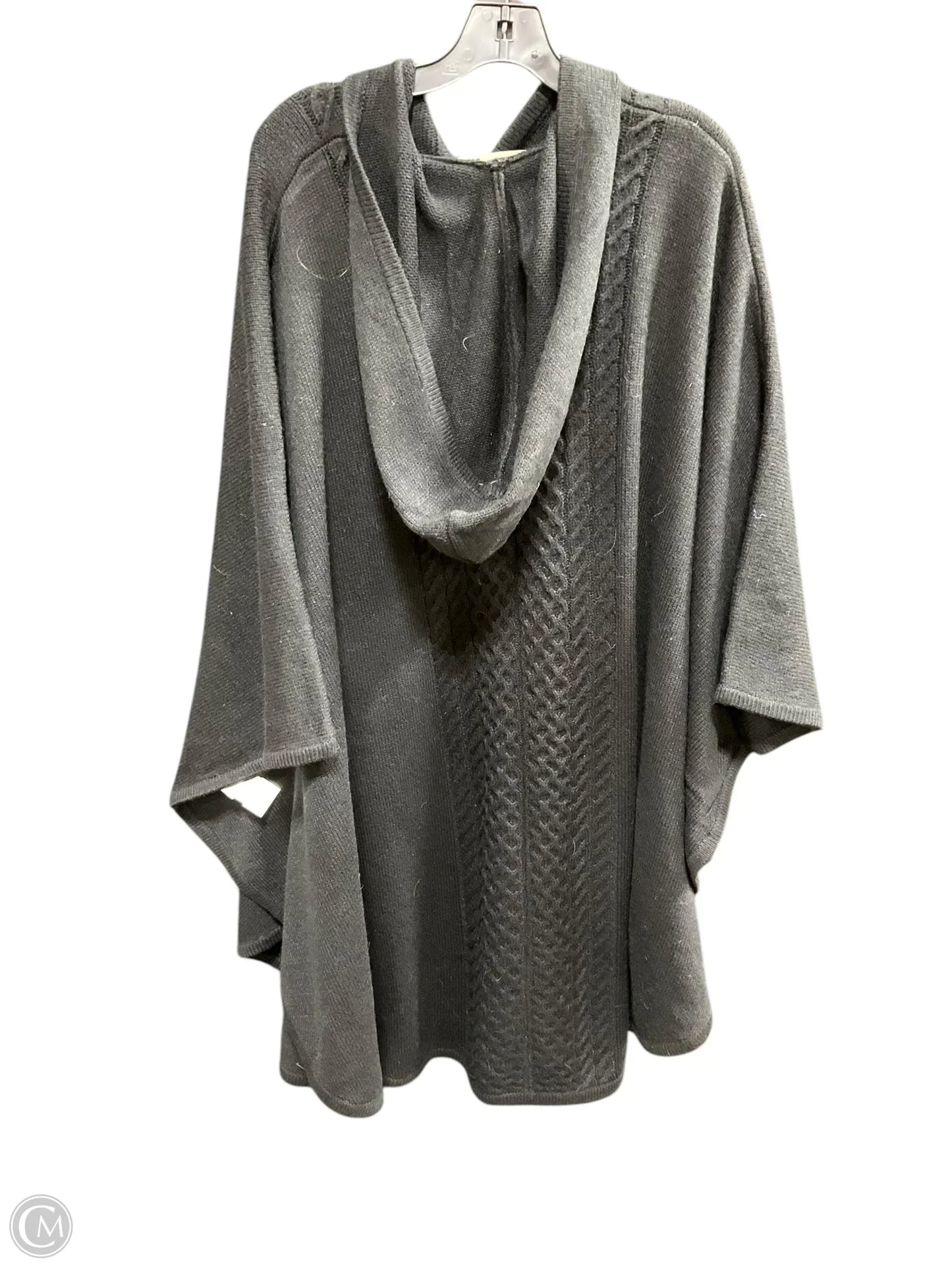 Poncho Designer By Patricia Nash In Black, Size: S