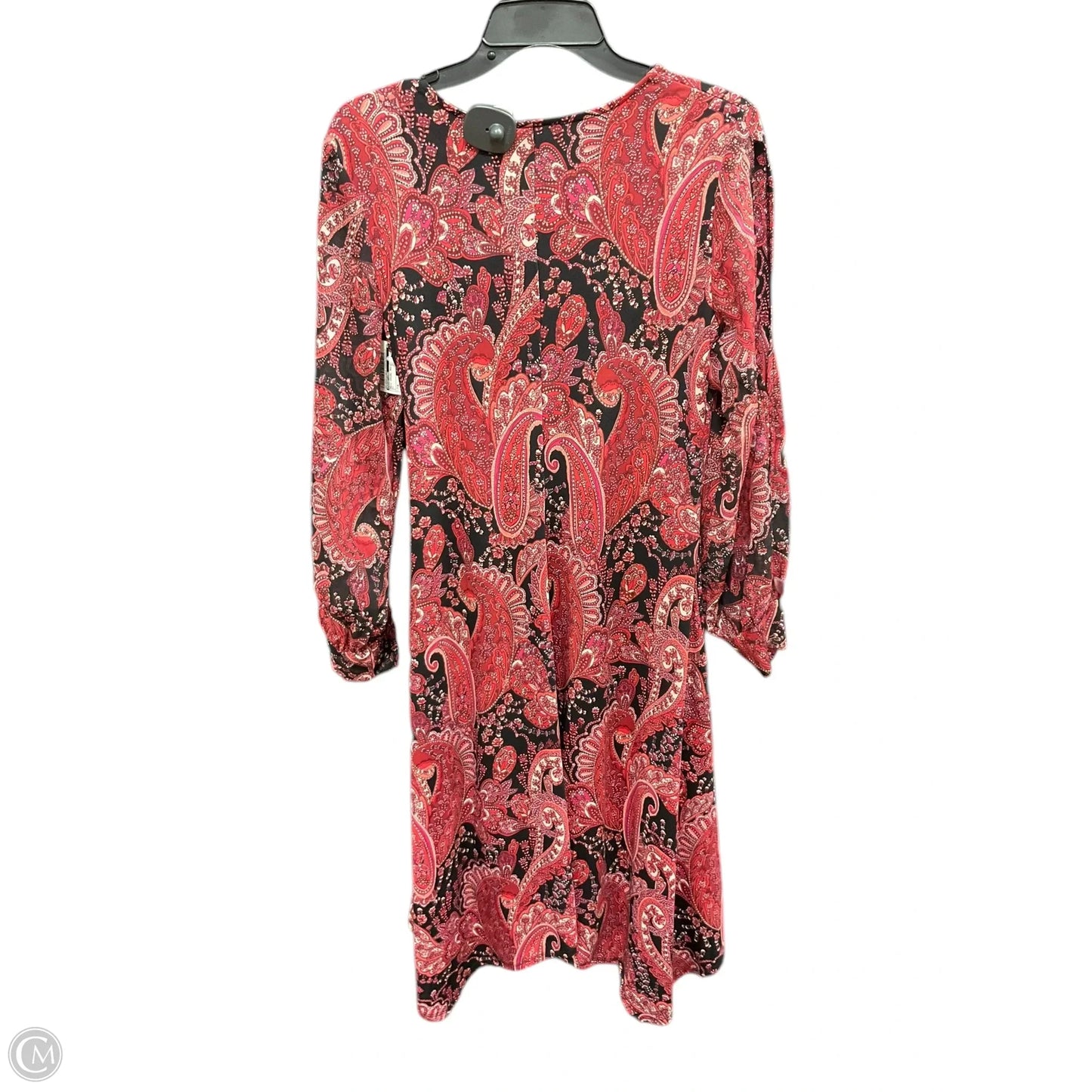 Dress Casual Maxi By Perceptions In Red, Size: M