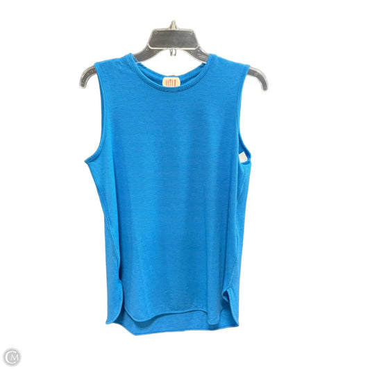 Top Sleeveless By Lands End In Blue, Size: S