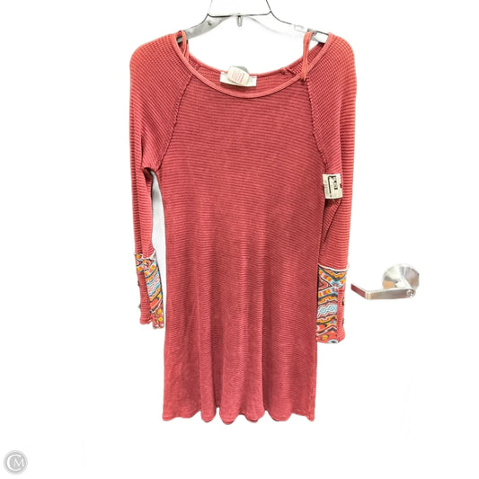 Dress Casual Short By Cma In Red, Size: S