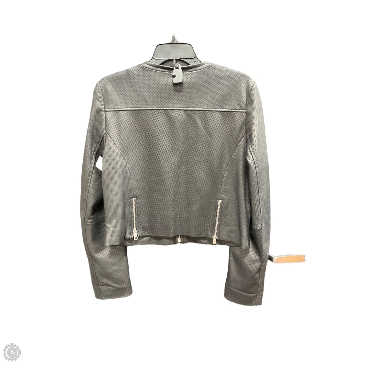 Jacket Leather By Cmc In Black, Size: L