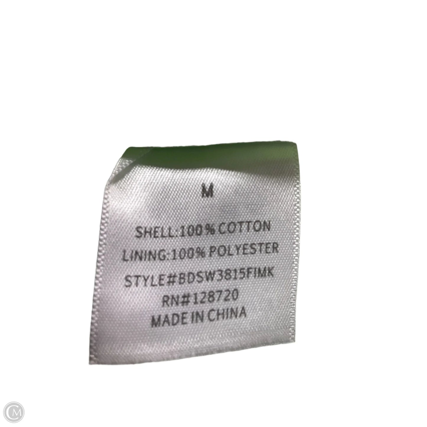 Shorts By Mi Ami In Green, Size: M