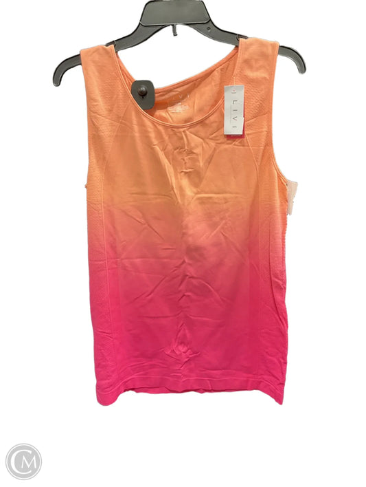 Athletic Tank Top By Livi Active In Ombre Print, Size: 2x