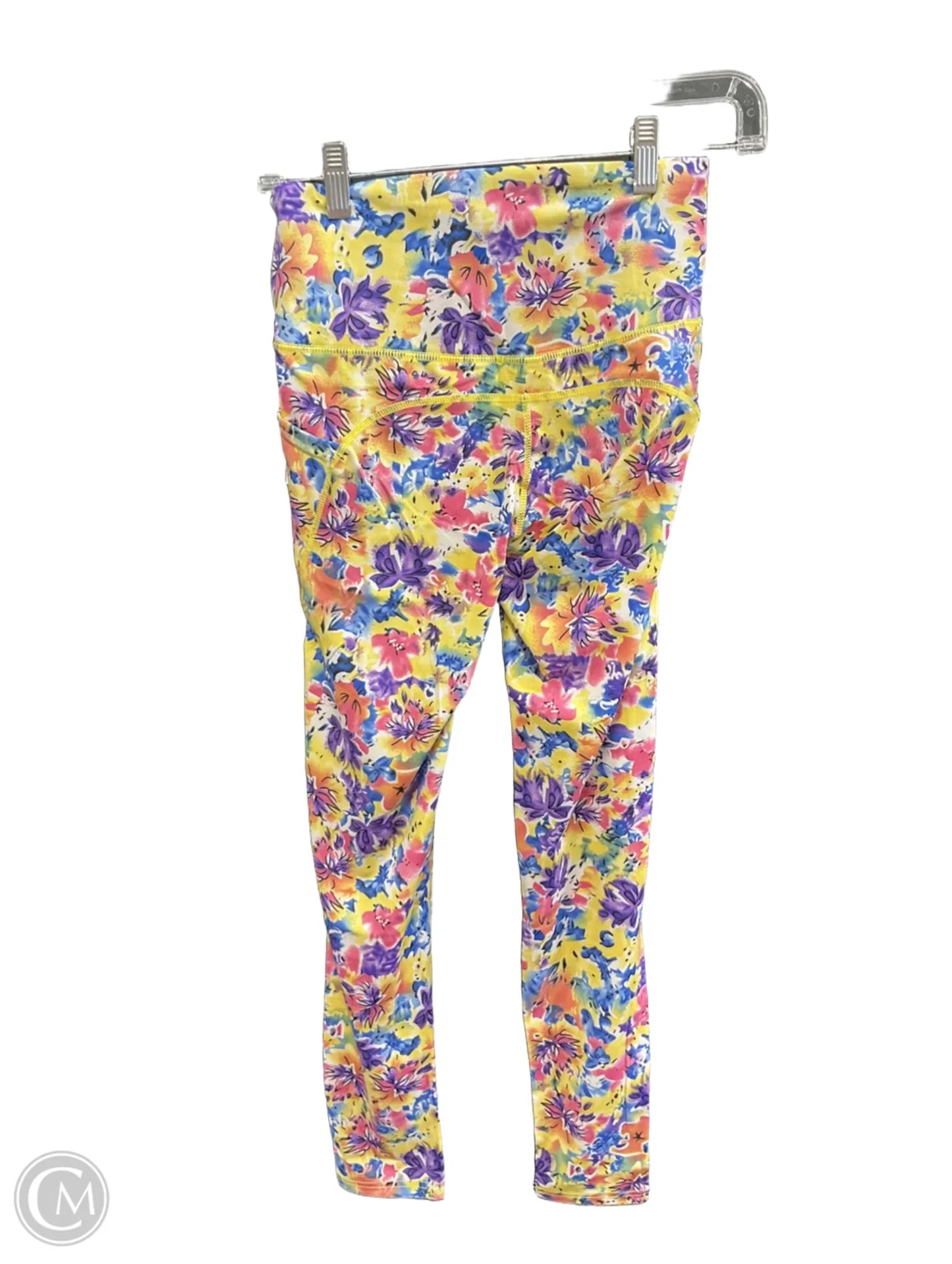 Athletic Leggings By Cmf In Floral Print, Size: S