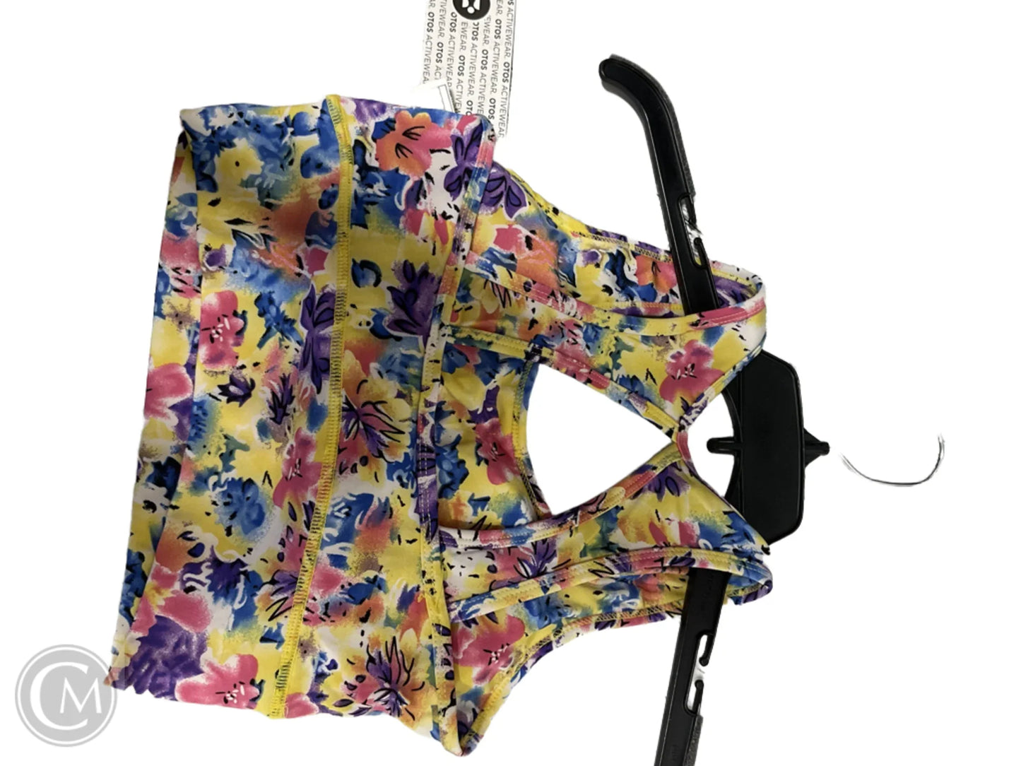 Athletic Bra By Cmf In Floral Print, Size: S