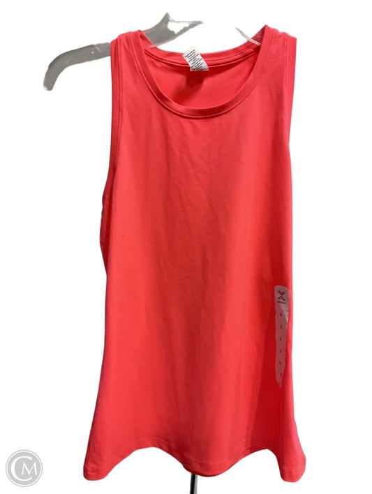 Athletic Tank Top By Xersion In Orange, Size: S