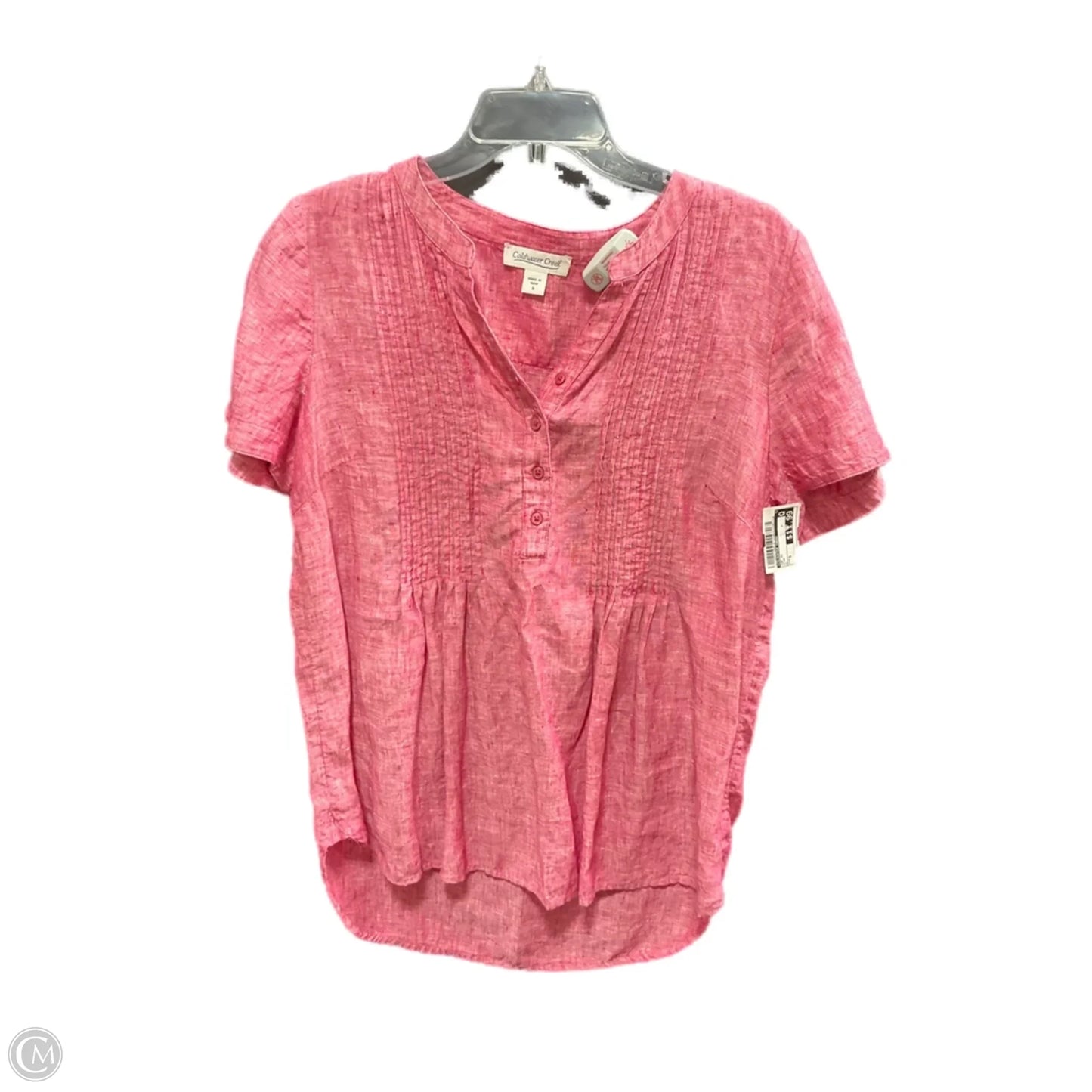 Top Short Sleeve By Coldwater Creek In Pink, Size: S