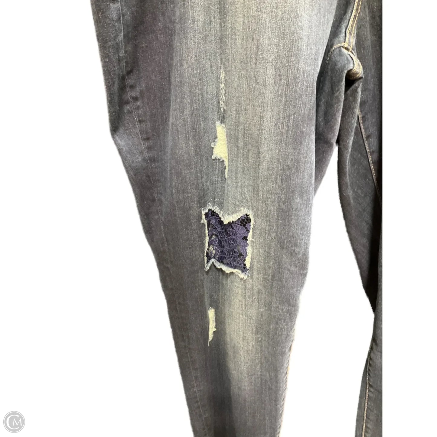 Jeans Skinny By Lane Bryant In Blue Denim, Size: 24