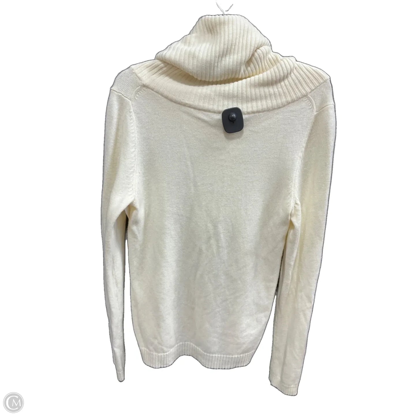 Sweater By Gap In Cream, Size: L