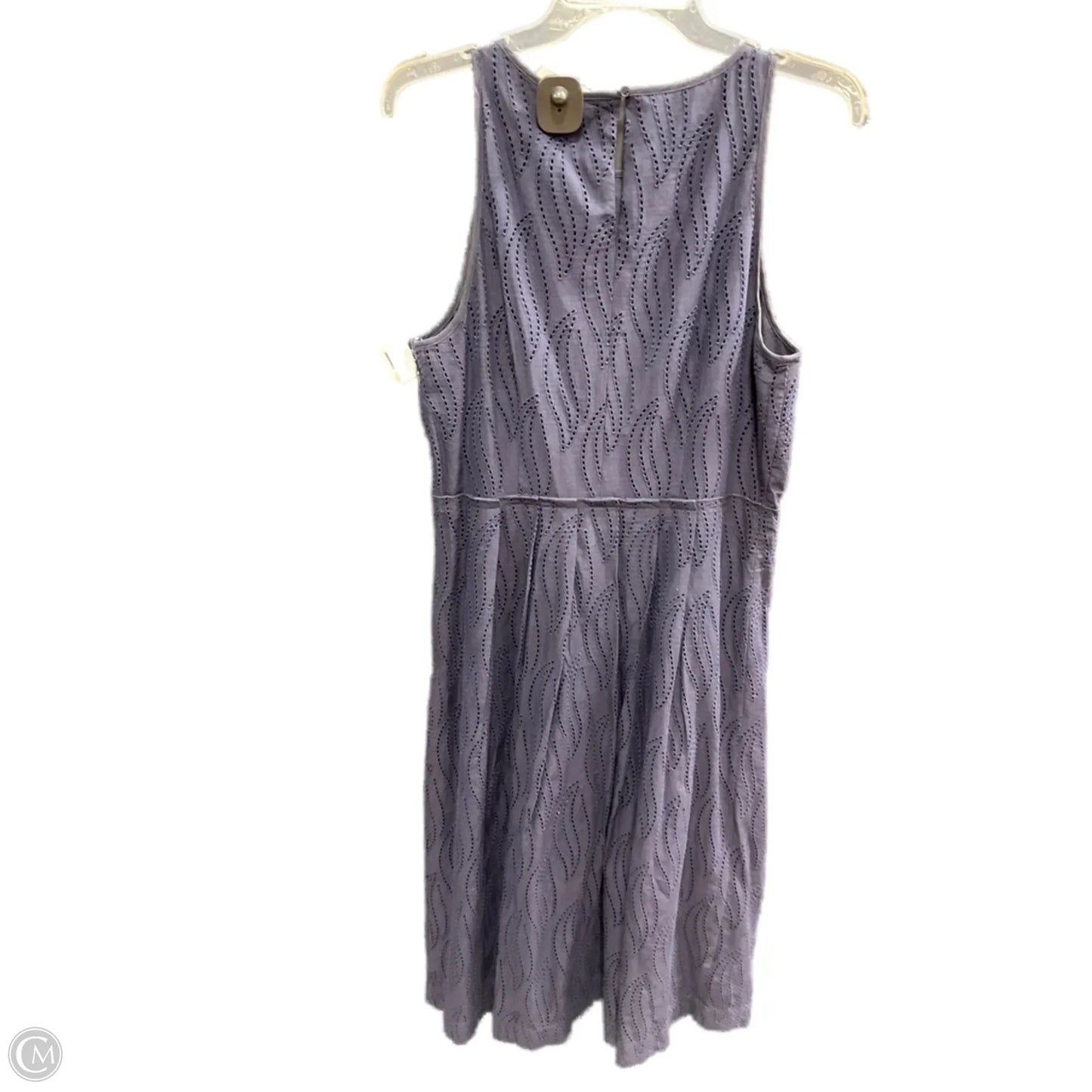 Dress Casual Midi By Ann Taylor In Navy, Size: 10