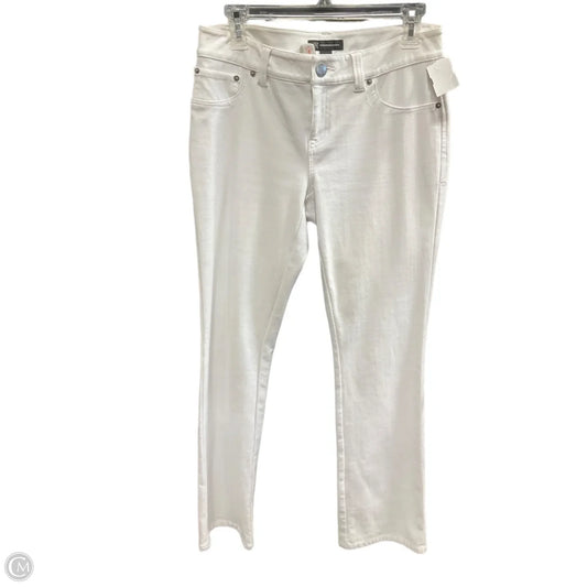 Jeans Skinny By Inc In White, Size: 6