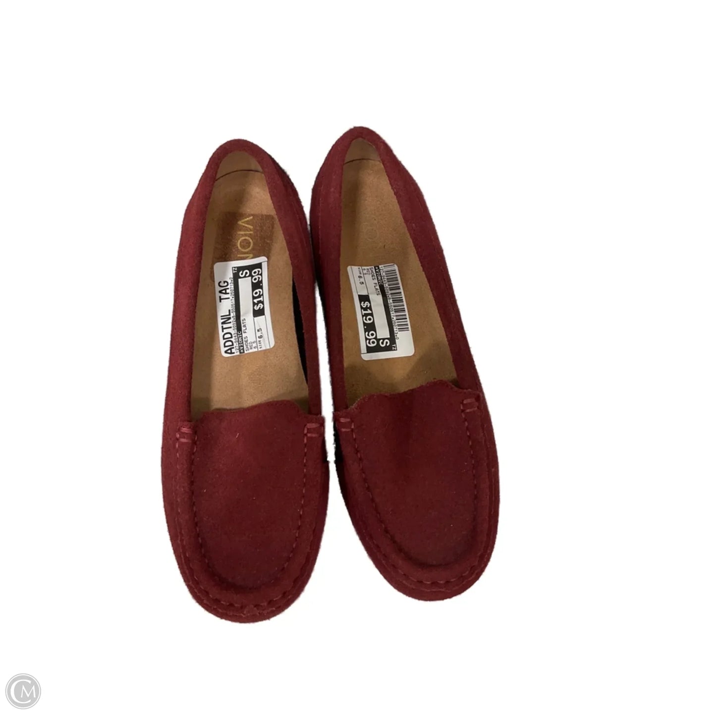Shoes Flats By Vionic In Red, Size: 6.5