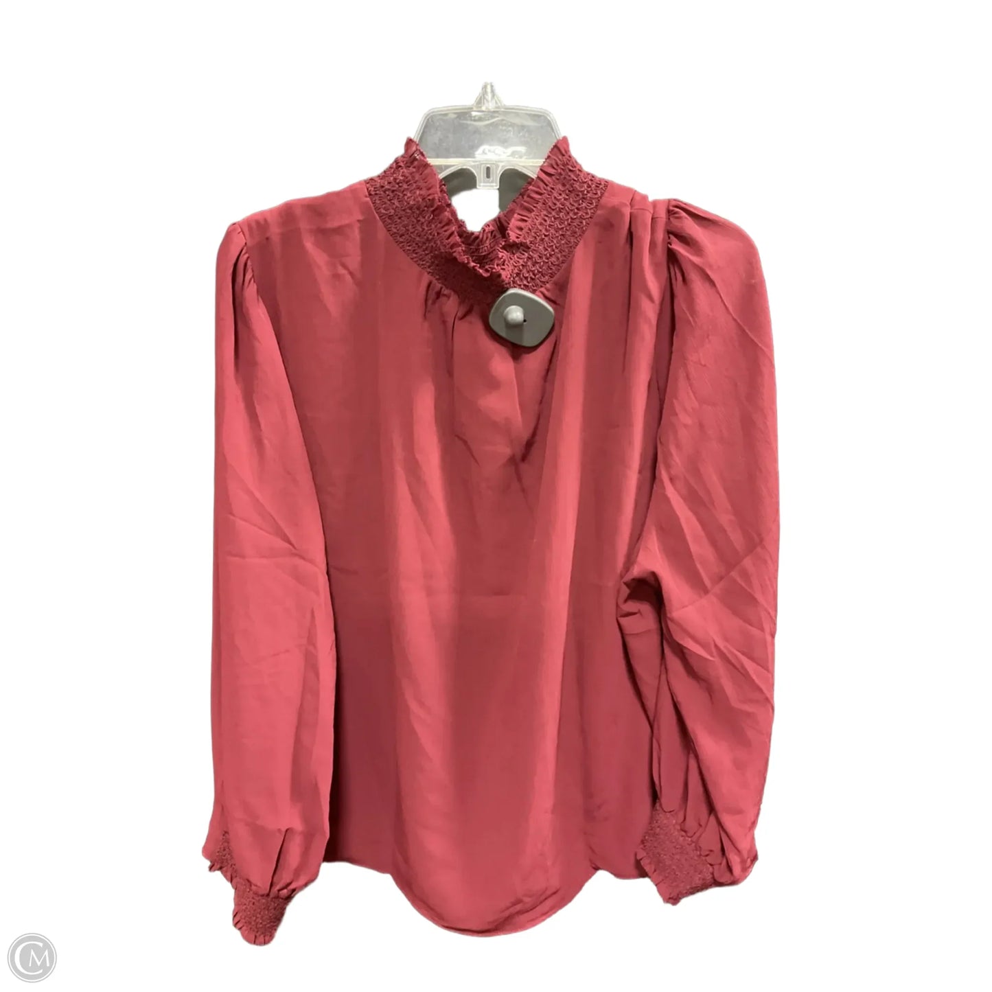 Top Long Sleeve By J. Crew In Maroon, Size: 3x