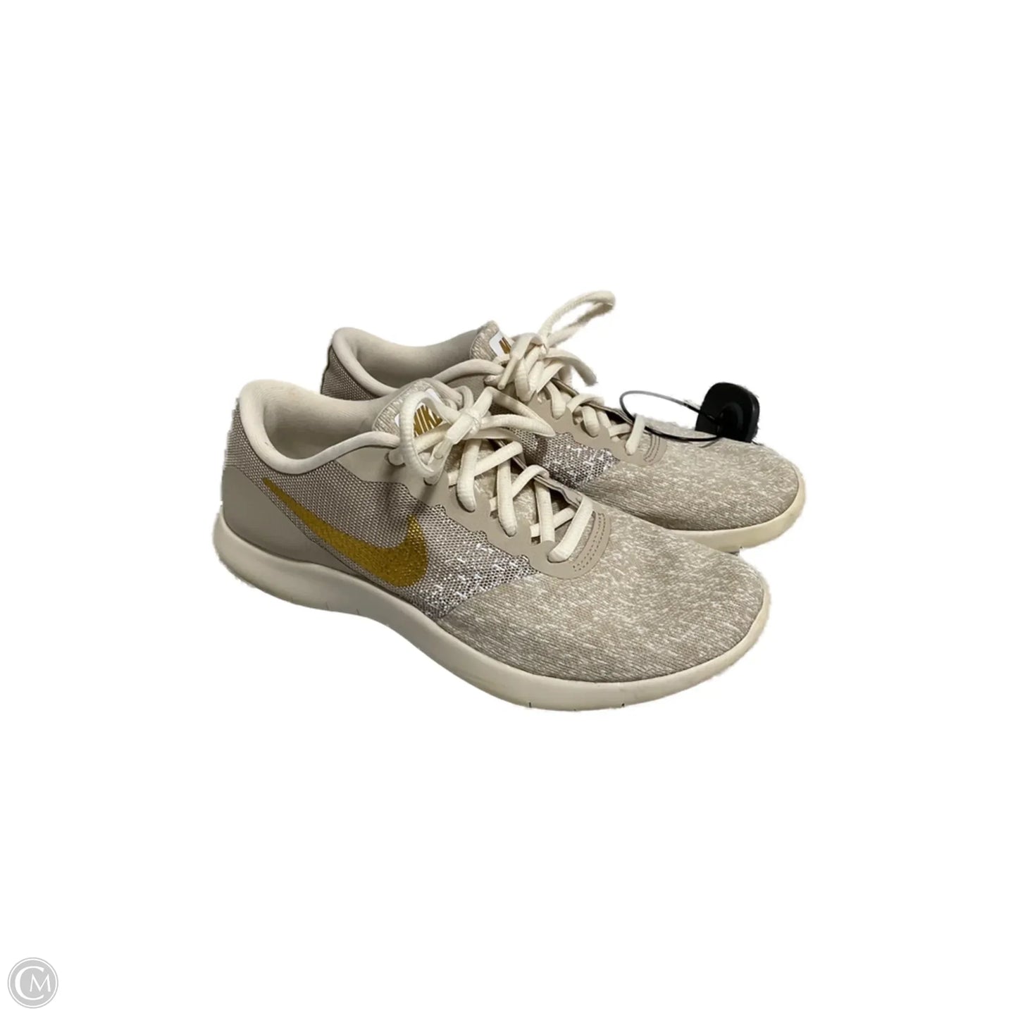 Shoes Athletic By Nike In Beige, Size: 6