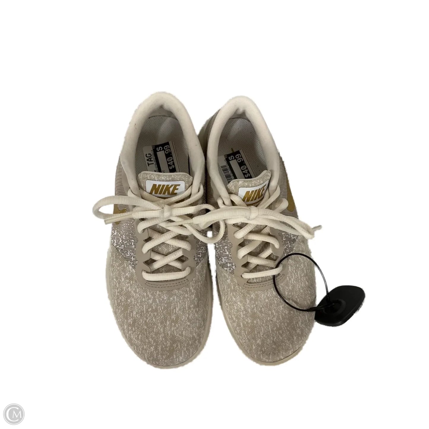 Shoes Athletic By Nike In Beige, Size: 6