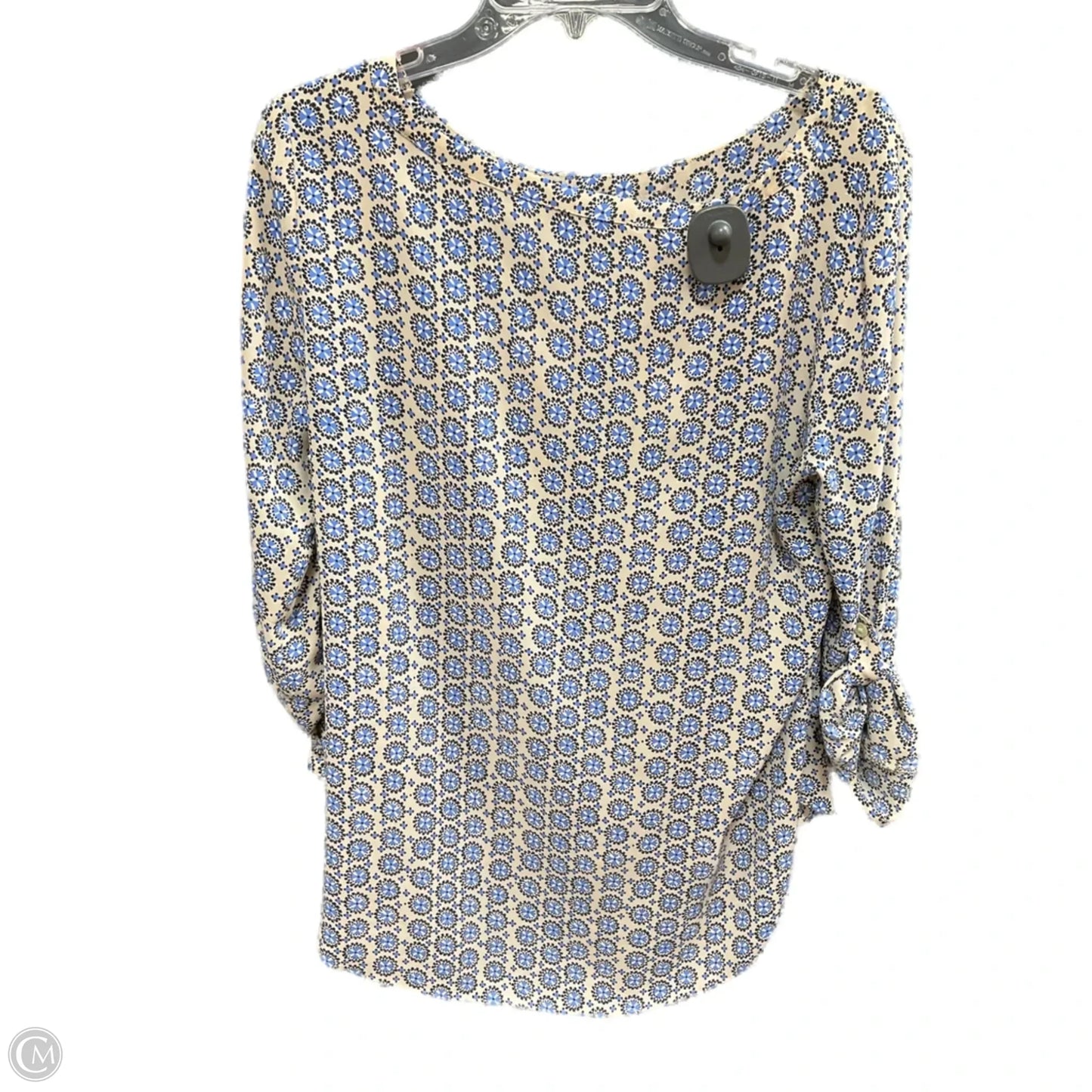 Top Long Sleeve By Loft In Beige, Size: M