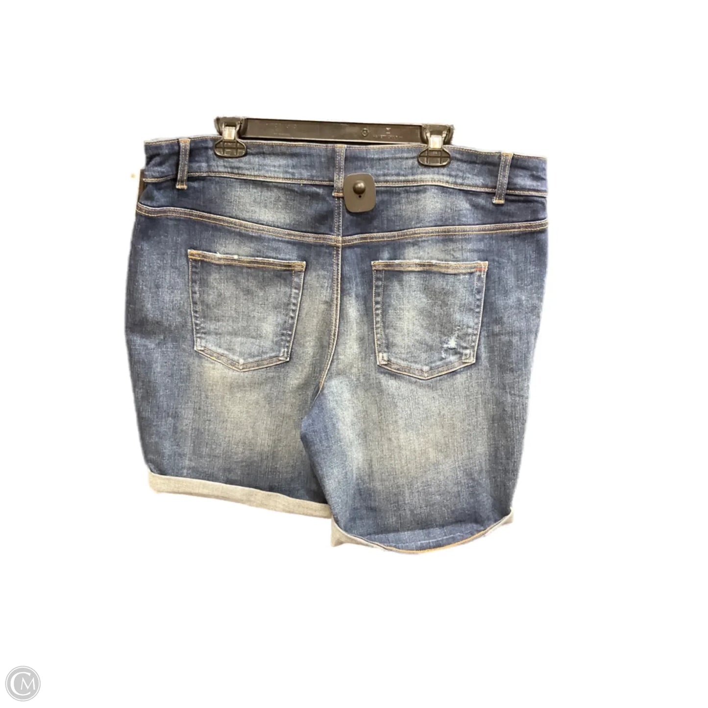 Shorts By Clothes Mentor In Blue Denim, Size: 20