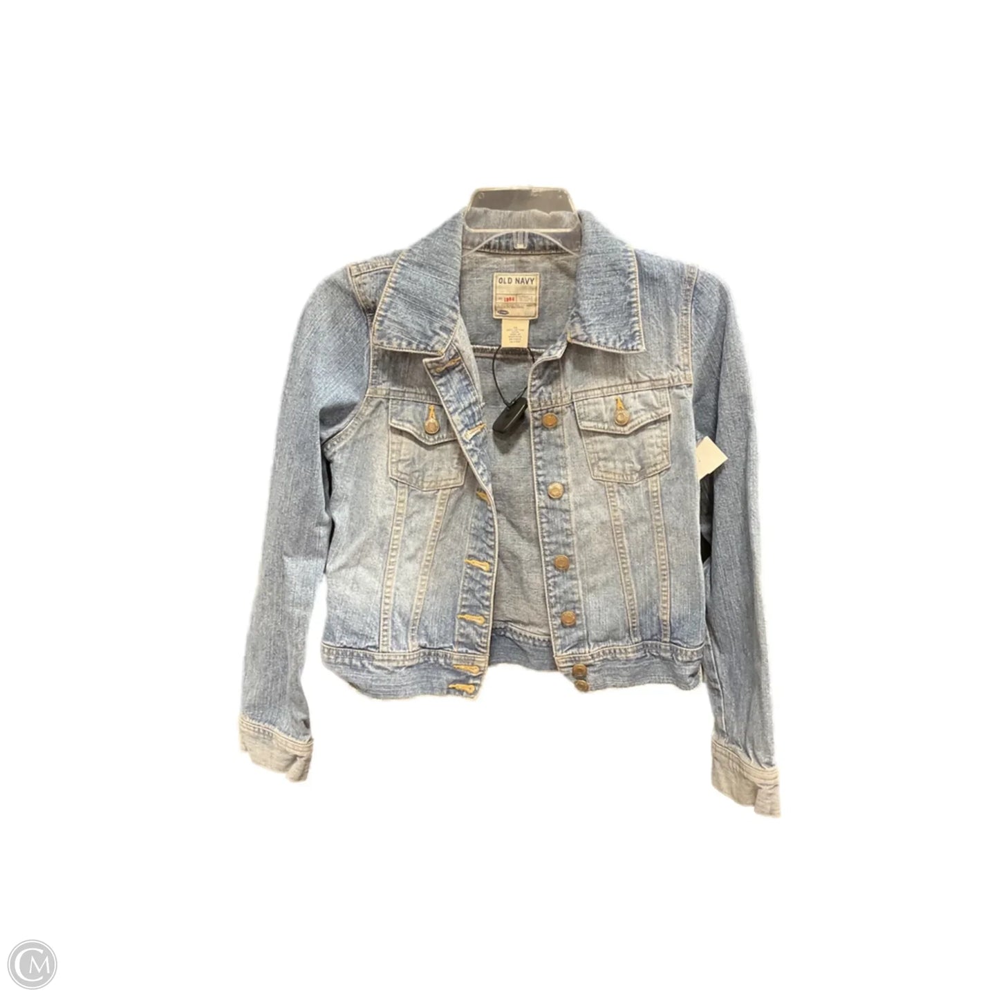 Jacket Denim By Old Navy In Blue Denim, Size: Xs