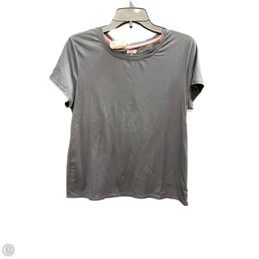 Athletic Top Short Sleeve By Lands End In Black, Size: M