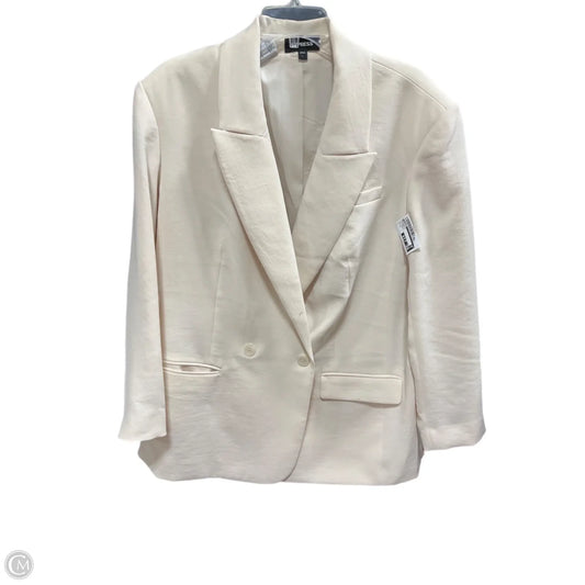 Blazer By Express In Cream, Size: L