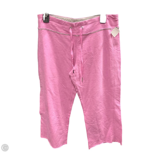 Athletic Capris By Calvin Klein Performance In Pink, Size: S