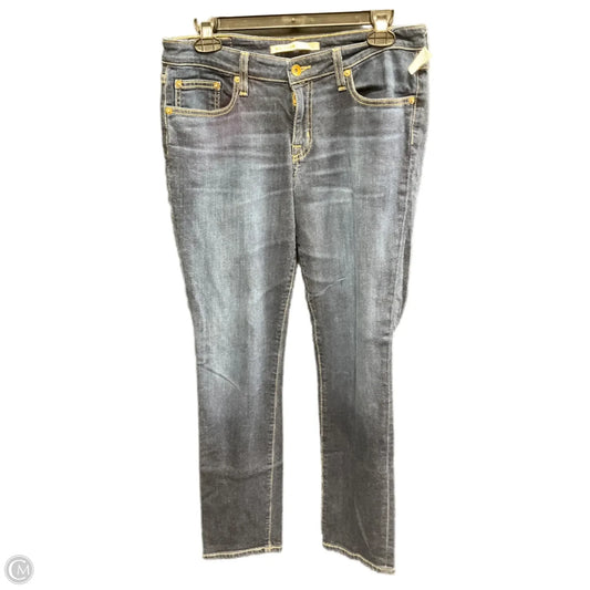 Jeans Straight By Big Star In Blue Denim, Size: 10