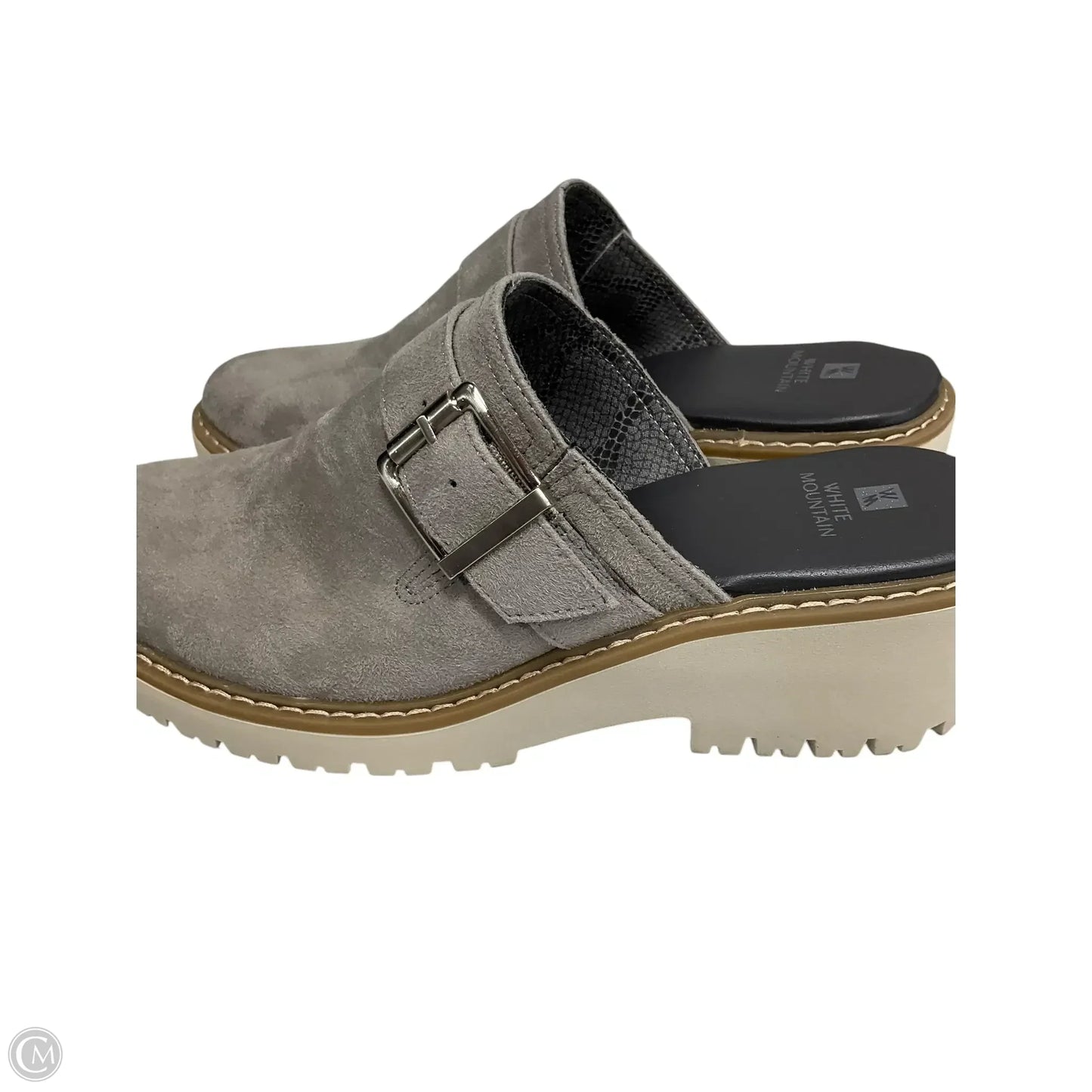 Shoes Flats By White Mountain In Grey, Size: 9