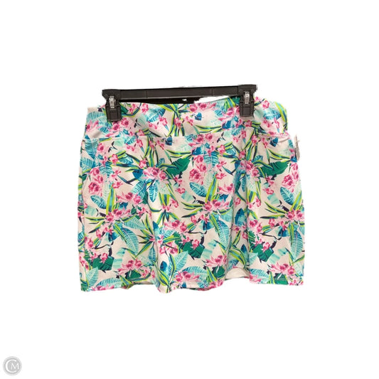Athletic Skirt By Tommy Bahama In Tropical Print, Size: Xl