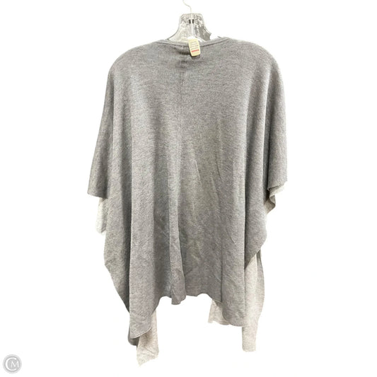 Poncho By Garnet Hill In Grey, Size: M