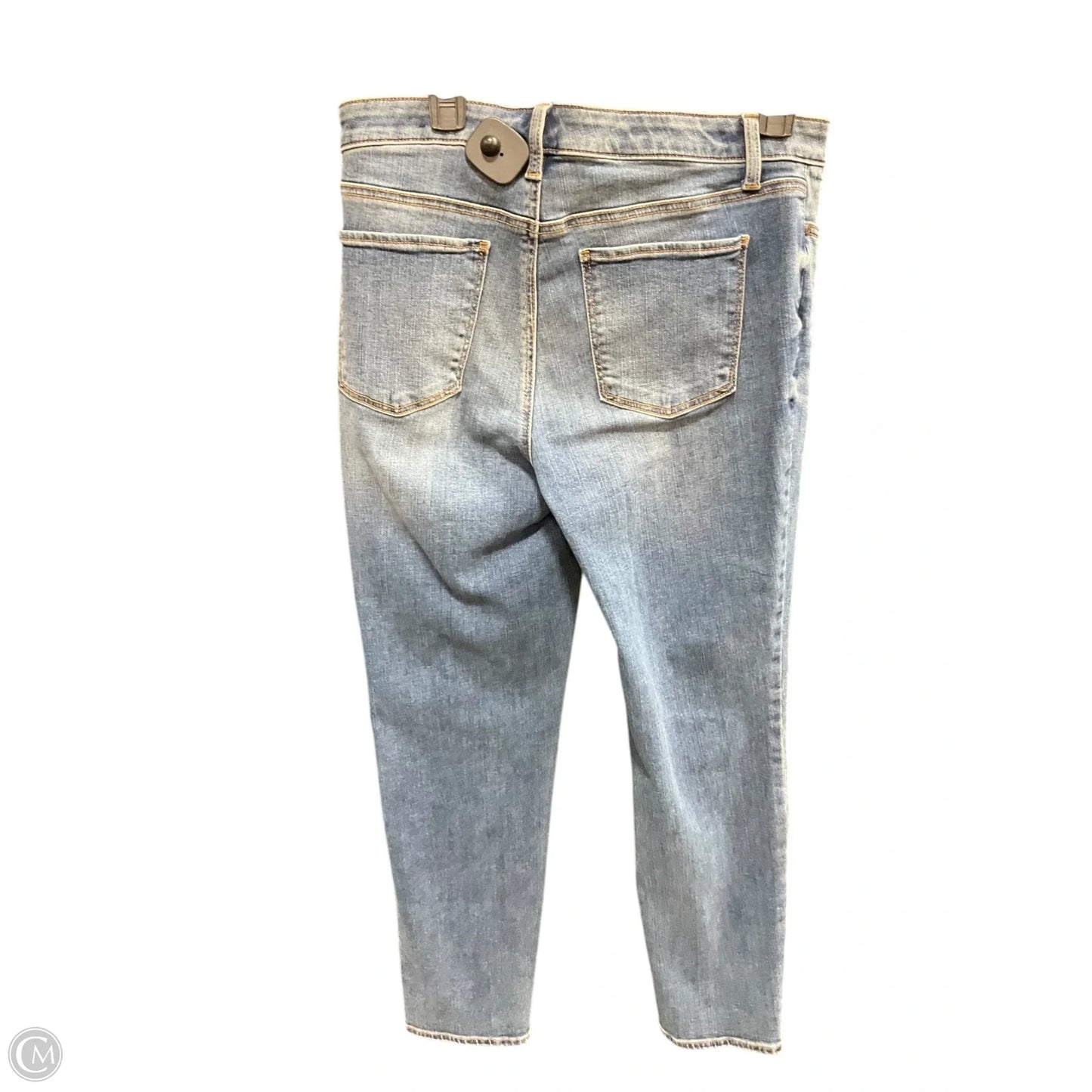 Jeans Skinny By Talbots In Blue Denim, Size: 8