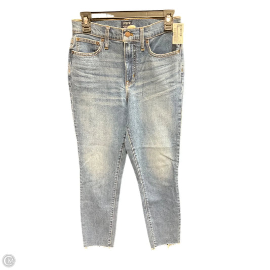 Jeans Skinny By J. Crew In Blue Denim, Size: 2