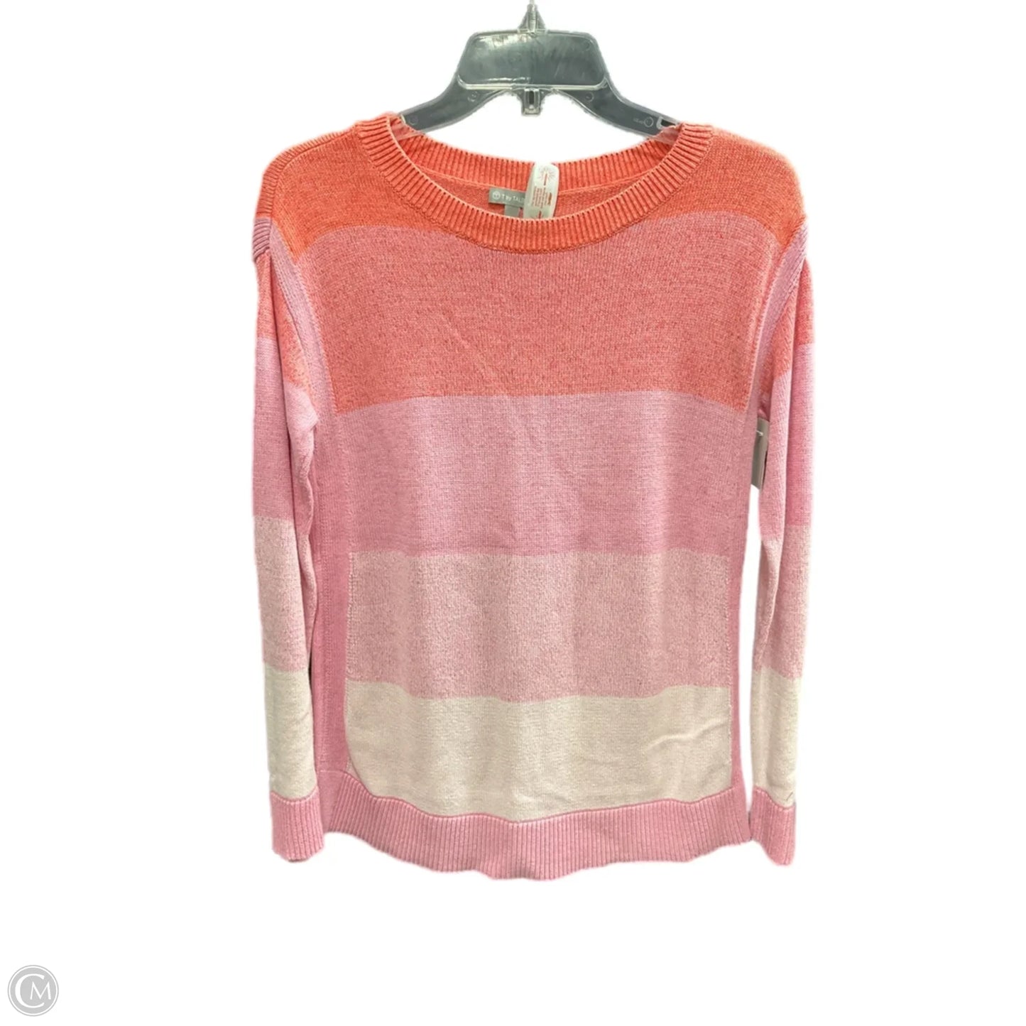 Top Long Sleeve By Talbots In Pink, Size: Xs