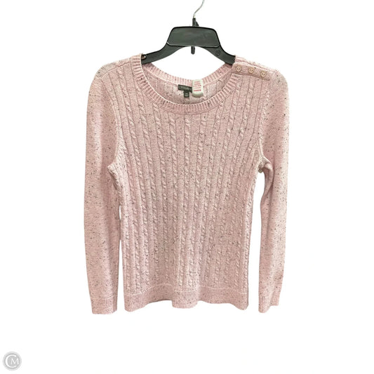 Top Long Sleeve By Talbots In Pink, Size: Xs