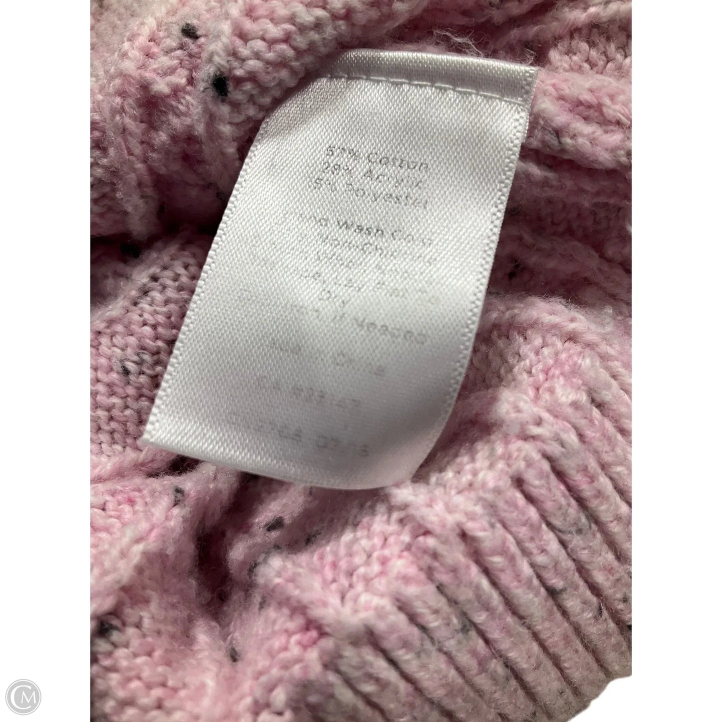 Top Long Sleeve By Talbots In Pink, Size: Xs