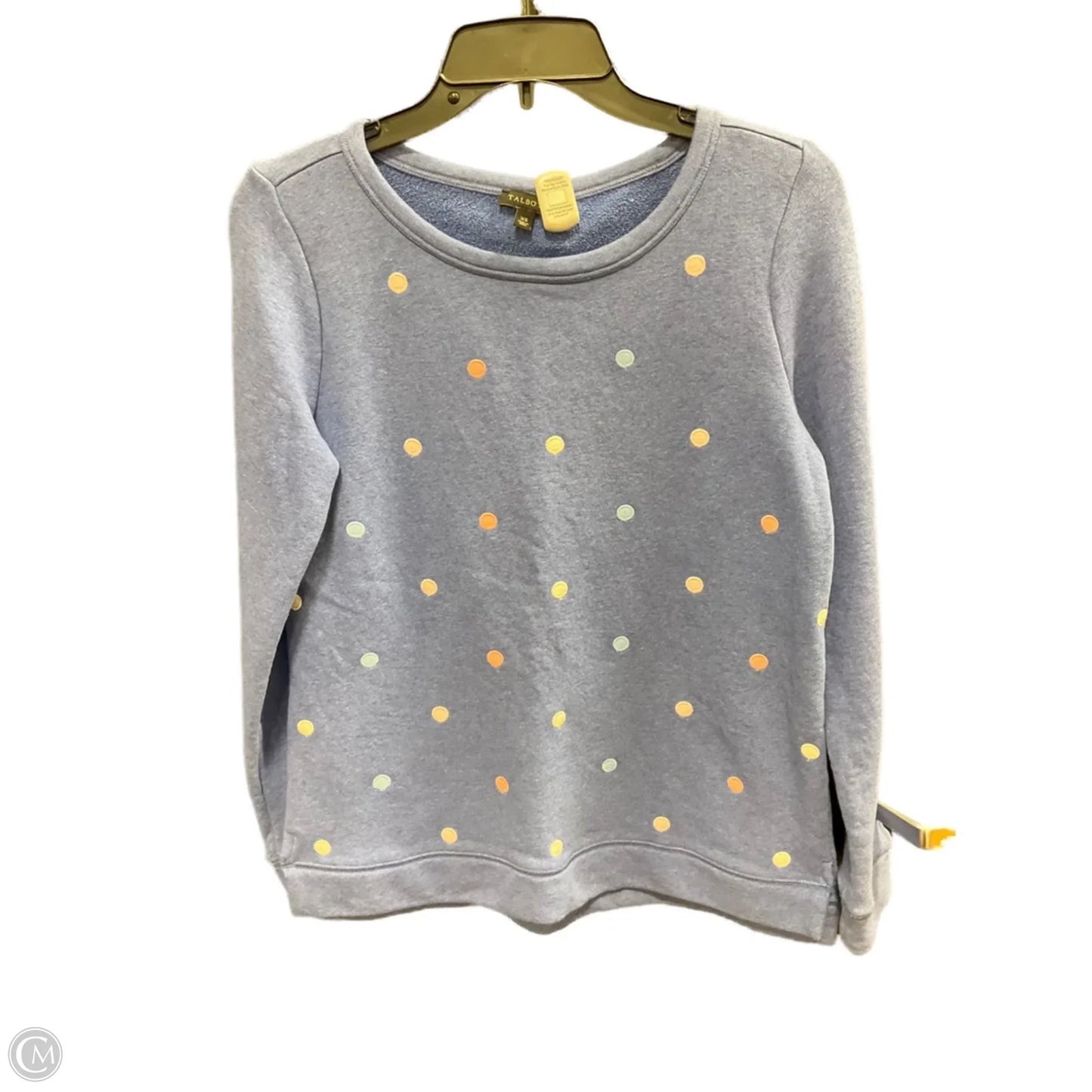 Sweatshirt Crewneck By Talbots In Blue, Size: Xs