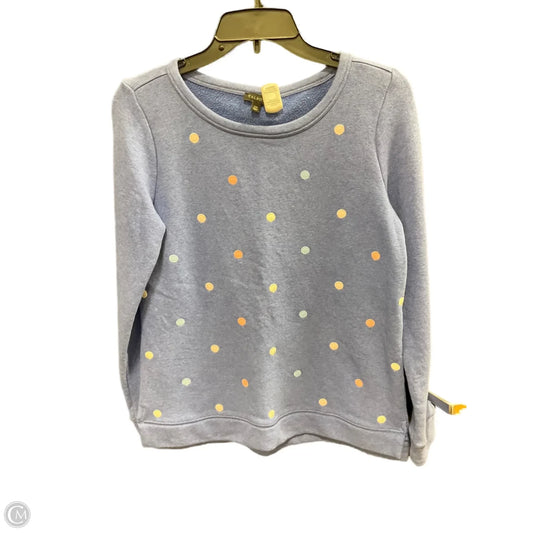 Sweatshirt Crewneck By Talbots In Blue, Size: Xs