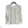 Top Long Sleeve By Loft In Polkadot Pattern, Size: S