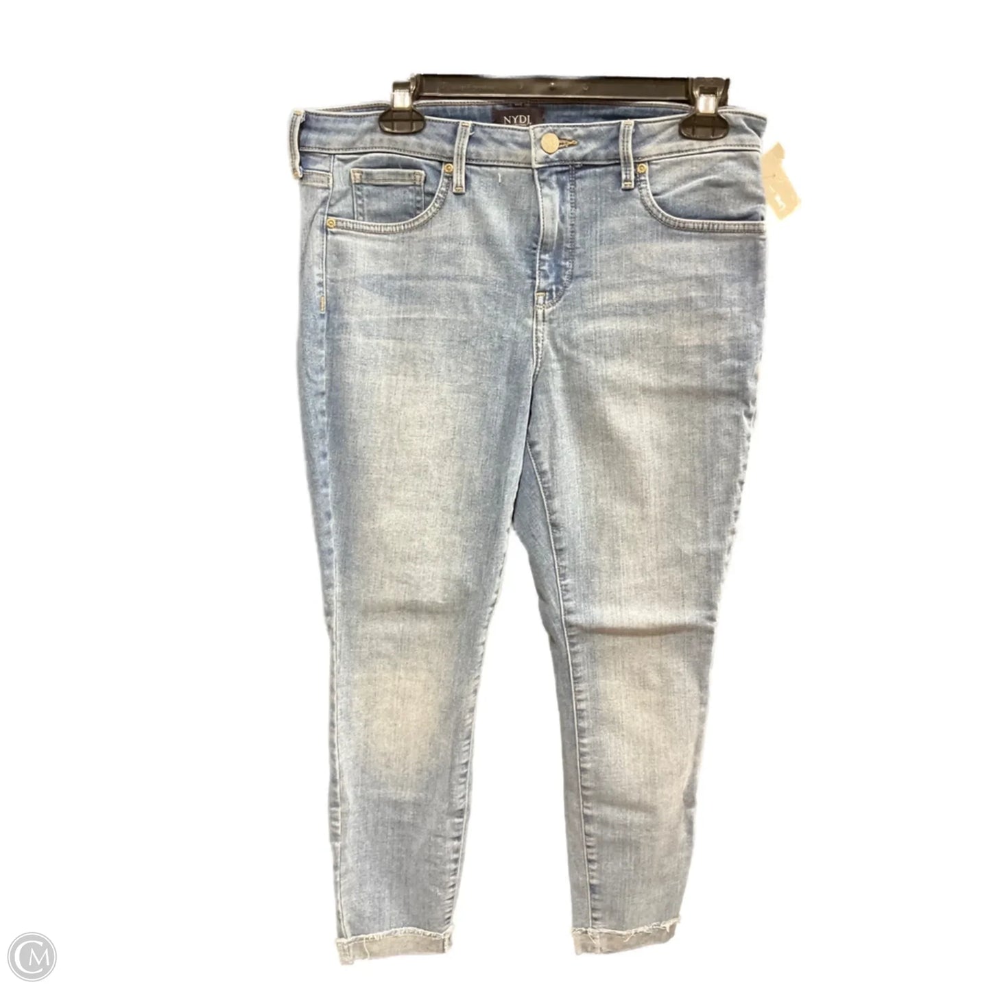 Jeans Skinny By Not Your Daughters Jeans In Blue Denim, Size: 10