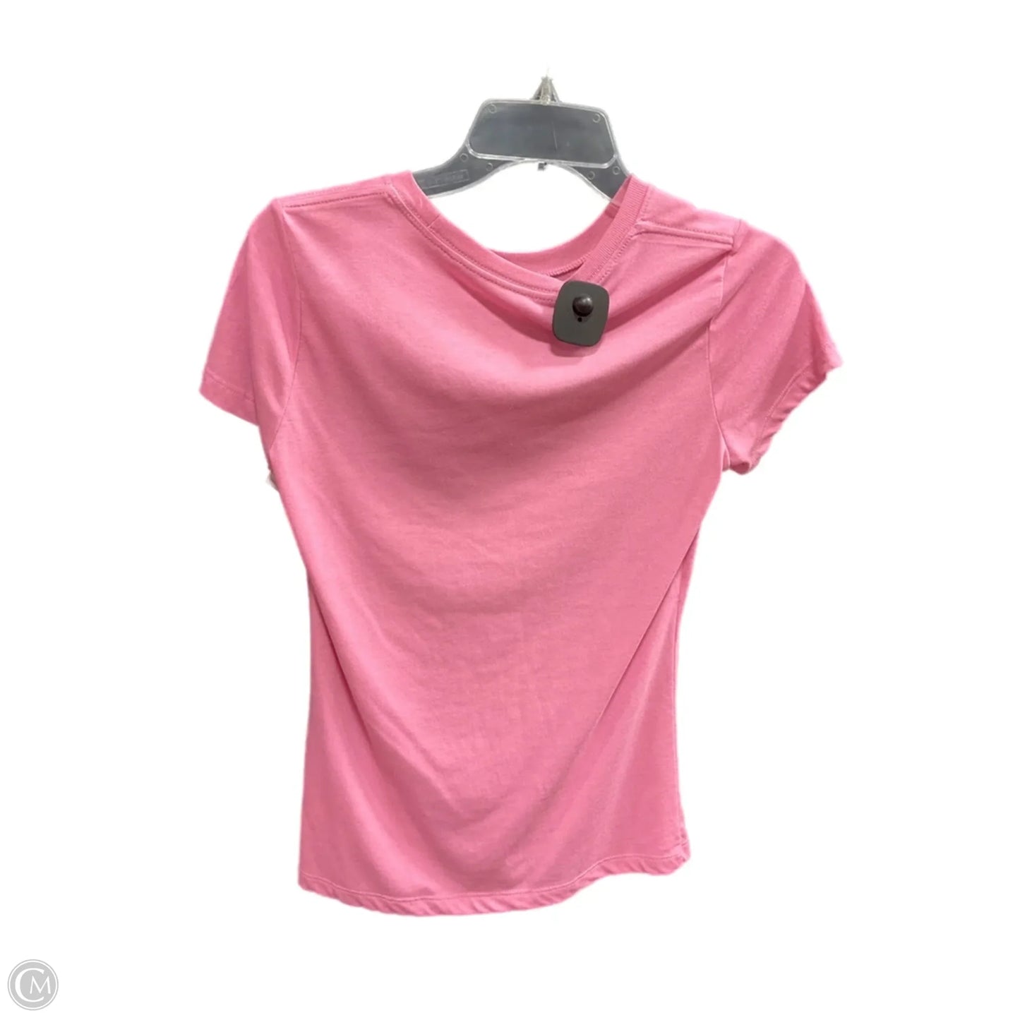 Athletic Top Short Sleeve By Nike Apparel In Pink, Size: Xs